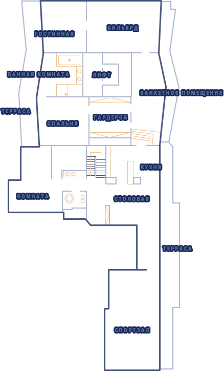План квартиры на 7 этаже